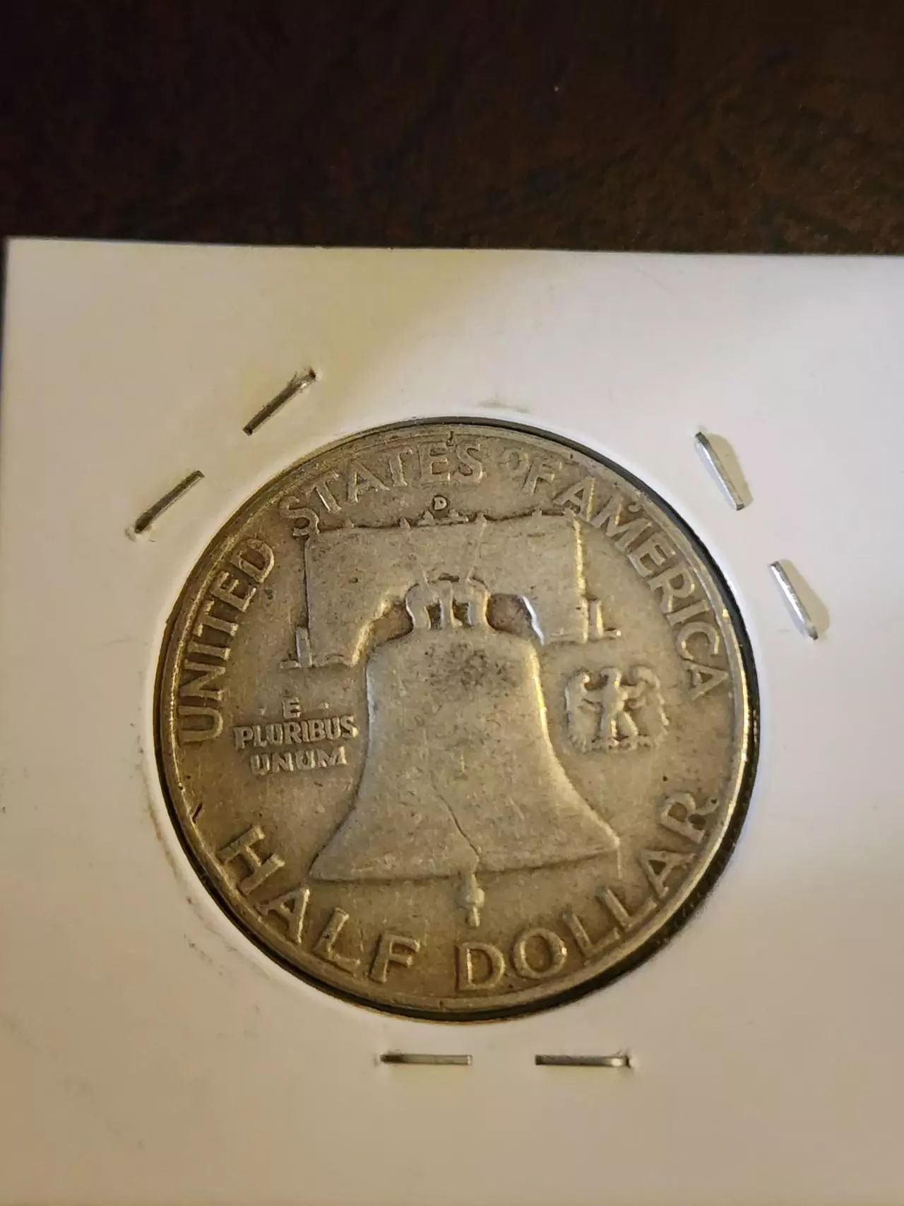 plant/1959 D Franklin Half Dollar 90% Silver-1