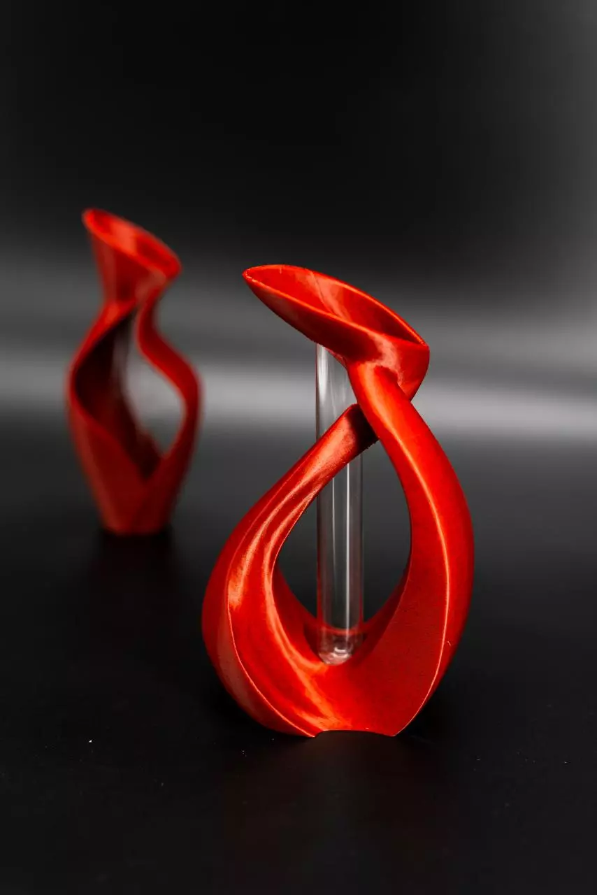 plant/CUSTOM Modernism Prop Vases (x2) - SPECIALTY COLORS-3