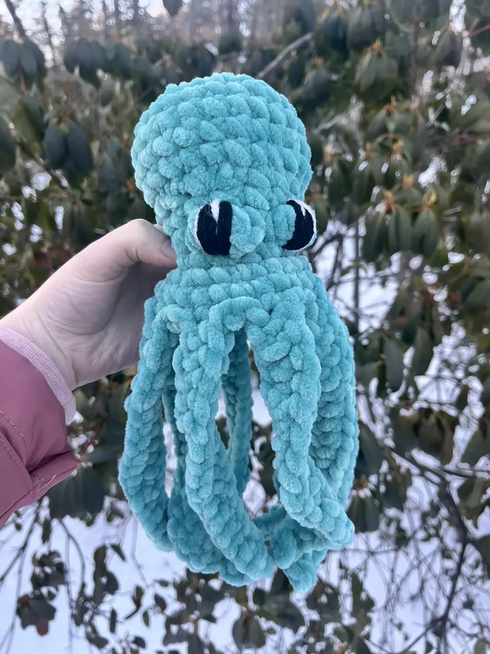 plant/✨Teal Crochet Drift✨-0