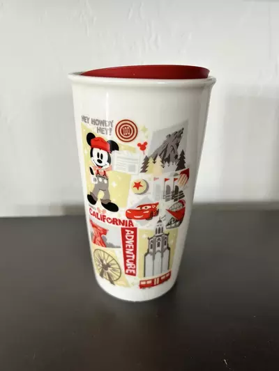 plant/2018 Starbucks Disney California Adventure Park Travel Tumbler Mug 12oz-0-thumbnail