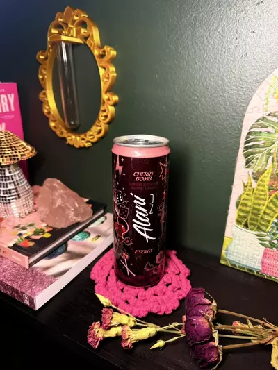 plant/Wild Rose Coasters | Macrame Coaster | Choose your color-5-thumbnail