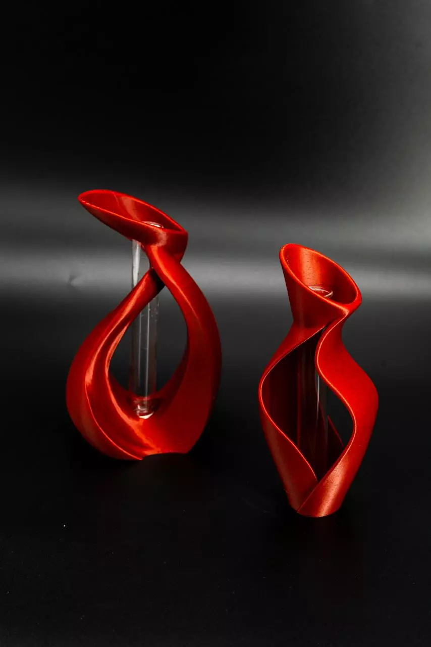 plant/CUSTOM Modernism Prop Vases (x2) - SPECIALTY COLORS-1