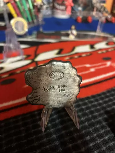 plant/4 oz silver dragon hand pour antiqued finish-1-thumbnail