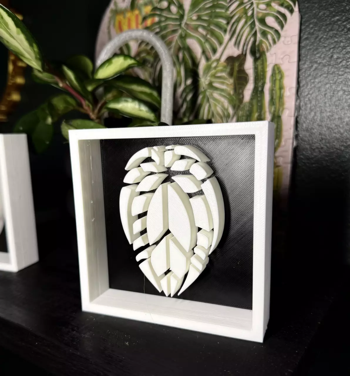 plant/Anthurium Shadowbox | 3d printed-1