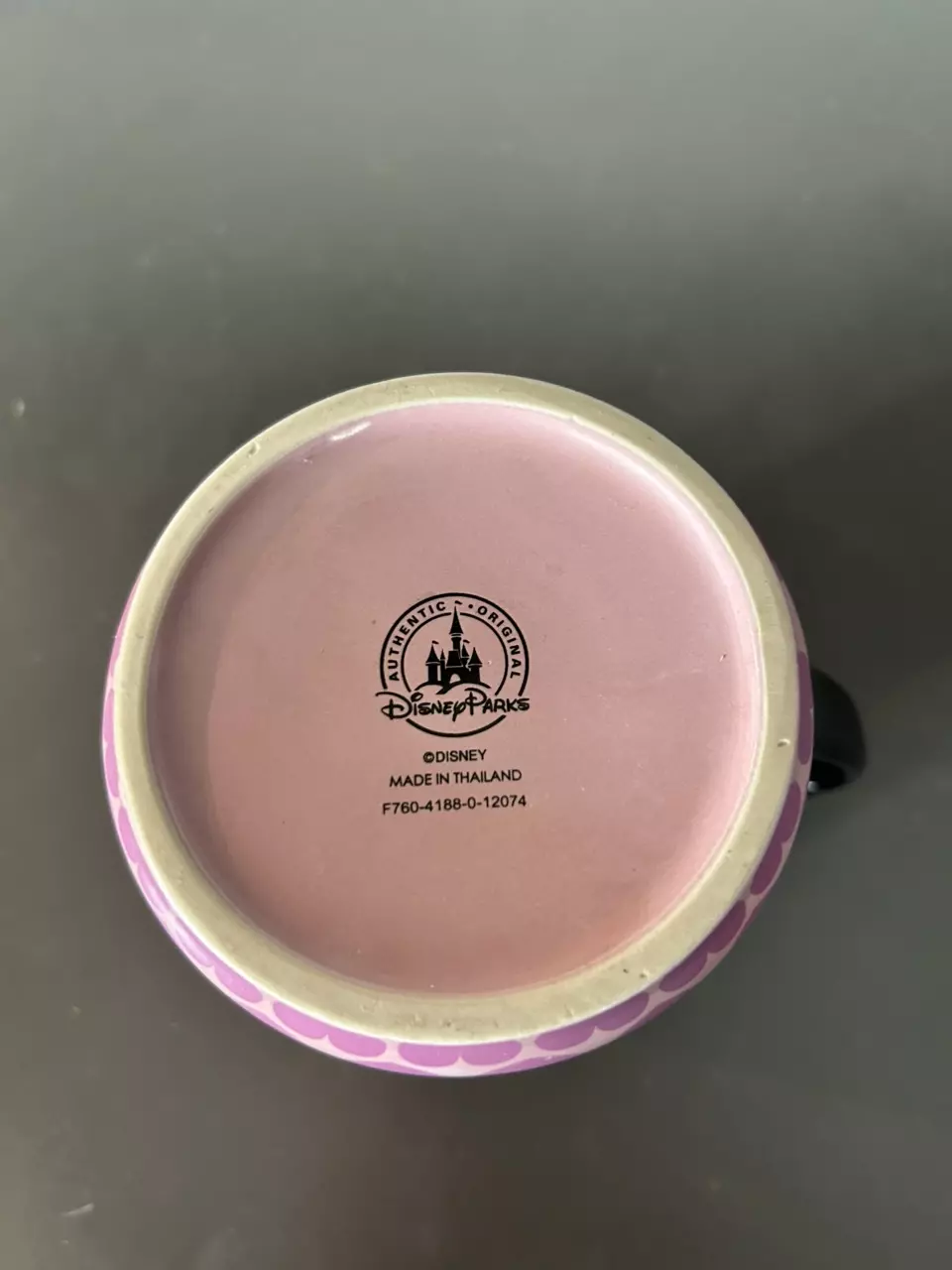 plant/Disney Parks Exclusive Minnie Mouse Mug Pink Black 5.5 Inch Ceramic Collectible-2