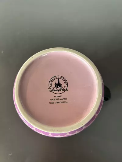 plant/Disney Parks Exclusive Minnie Mouse Mug Pink Black 5.5 Inch Ceramic Collectible-2-thumbnail