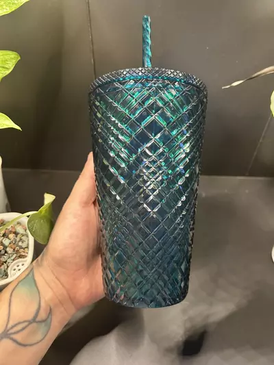 plant/STARBUCKS SPRING 2021 EMERALD GREEN 16OZ TUMBLER-1-thumbnail