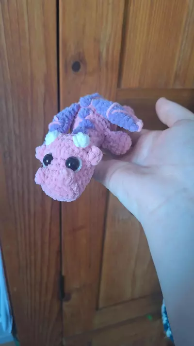 plant/Mini Crochet Dragon 🐉-2-thumbnail