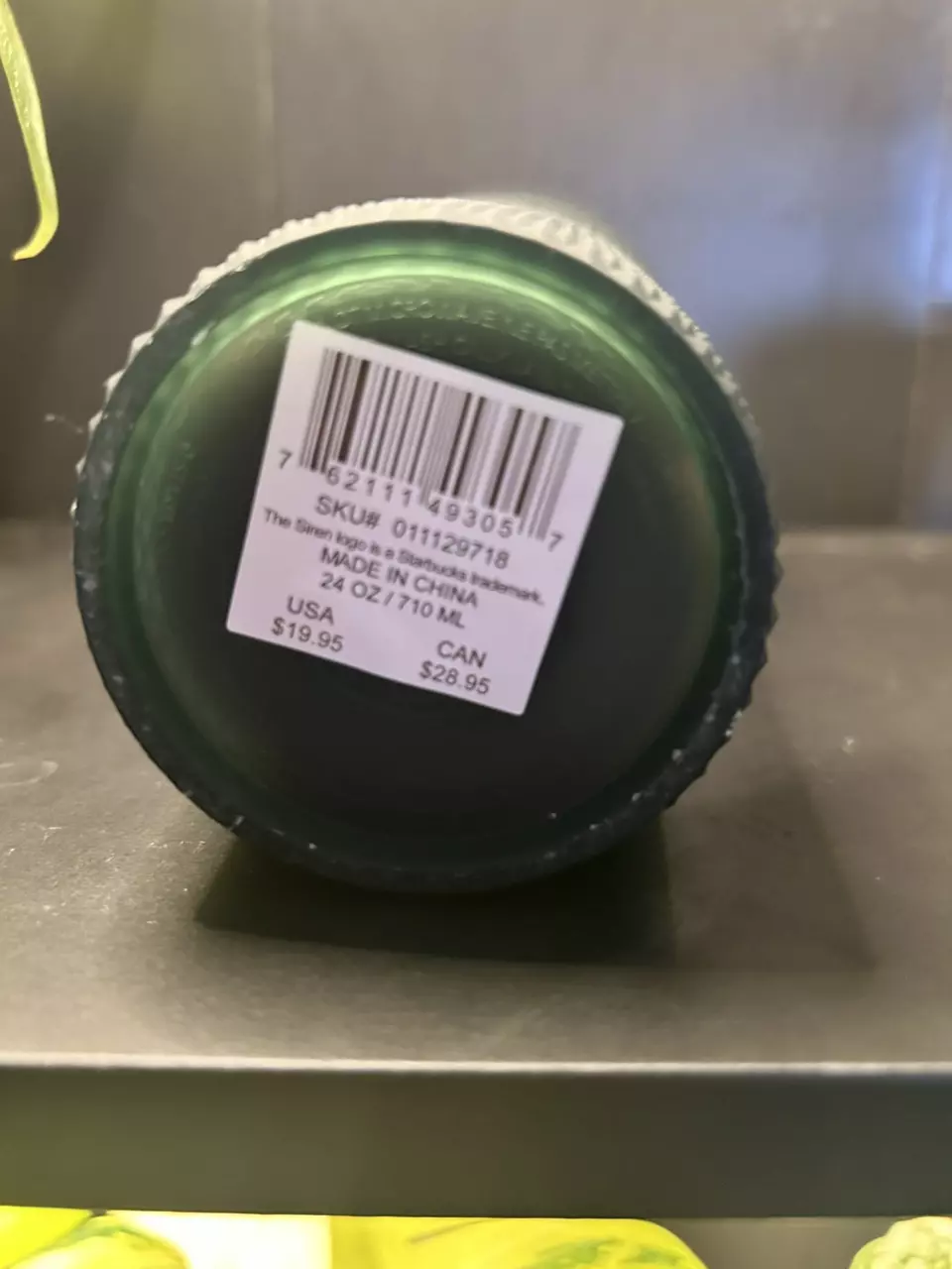 plant/Starbucks Matte Dark Green Studded Tumbler Cup  24oz-2