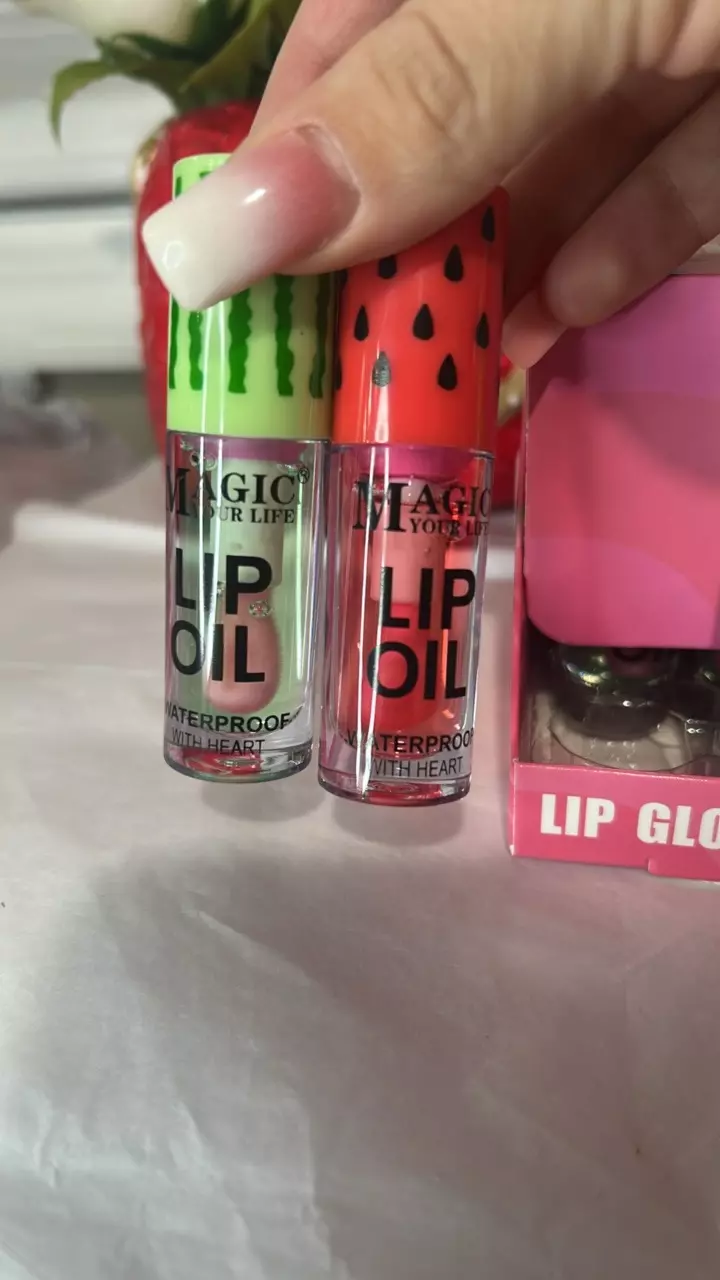 plant/Lip oil waterproof bundle of 6-1