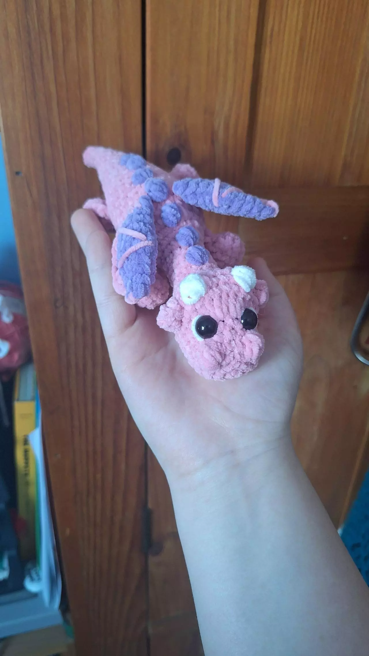 plant/Mini Crochet Dragon 🐉-0