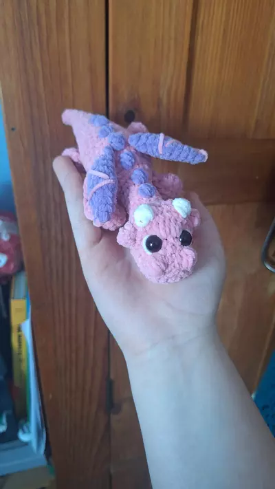 plant/Mini Crochet Dragon 🐉-0-thumbnail