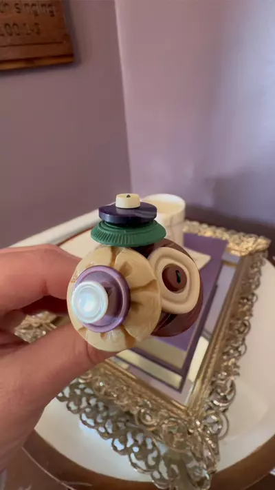 plant/Vintage Button Bouquet Handmade by me-1-thumbnail