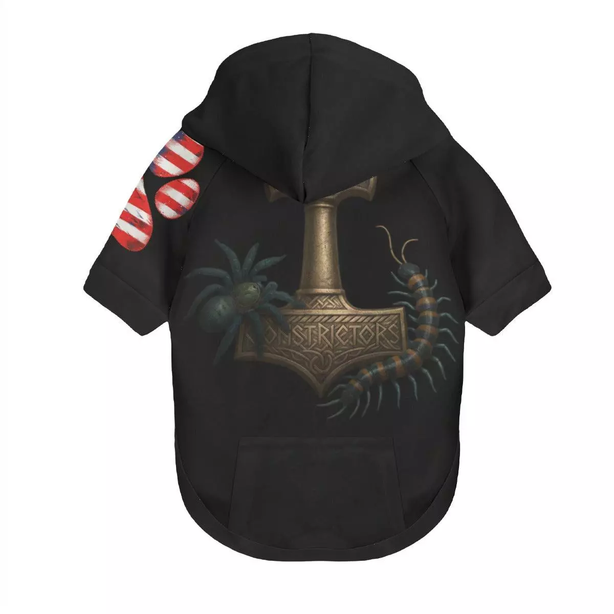 plant/Bifrost Constrictors Dog hoodie without strings-1