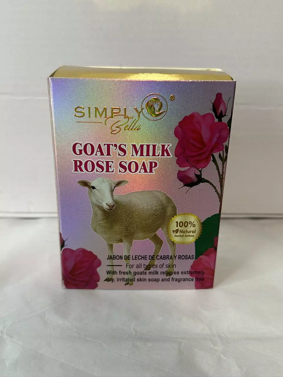 plant/Goat Mill Rose soap-1