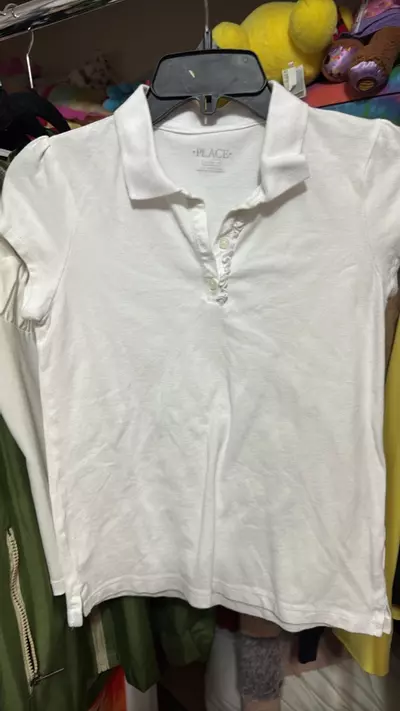 plant/Girls children’s place white top w 3 top buttons.-0-thumbnail