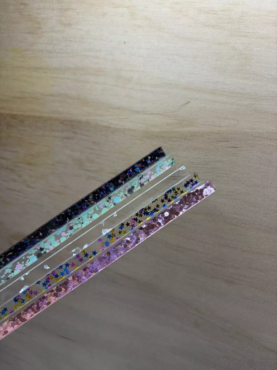 plant/5pk “Floating Glitter” Variety Pack 11” Straight Support Sticks-0