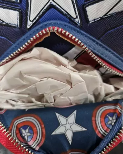 plant/NWT - Loungefly Backpack Captain America Brave New World-3-thumbnail