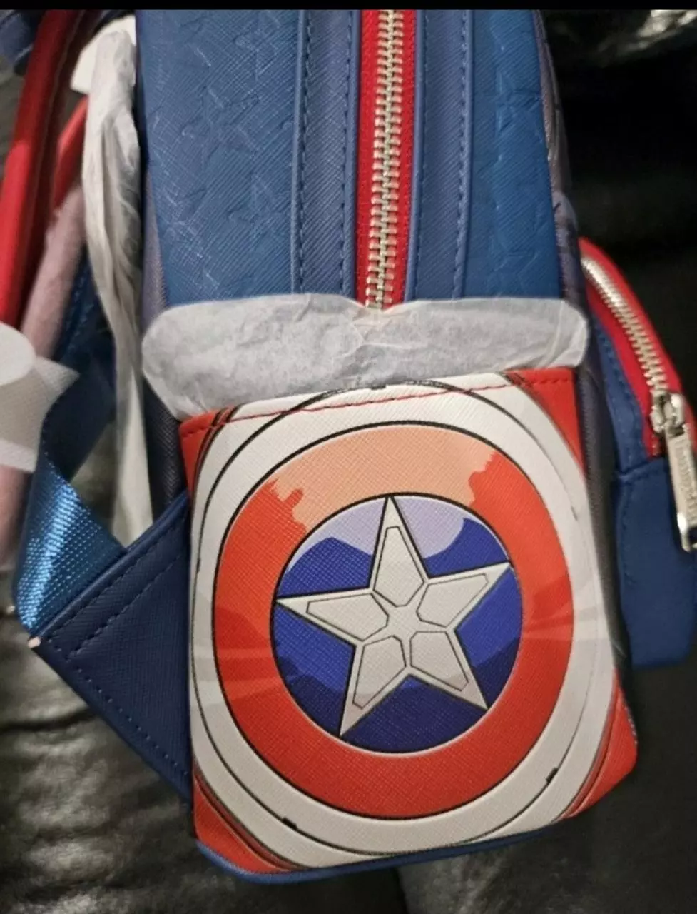 plant/NWT - Loungefly Backpack Captain America Brave New World-1