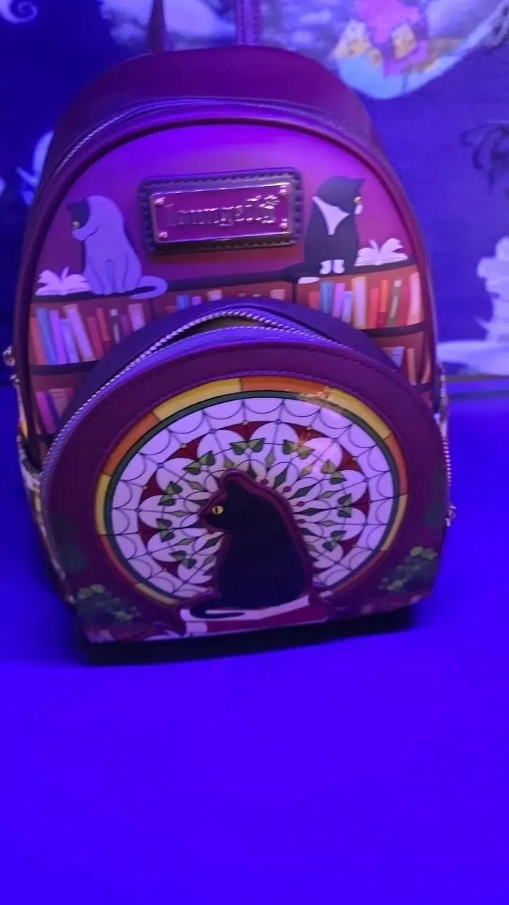 plant/Loungefly light up cat library ht bp-0