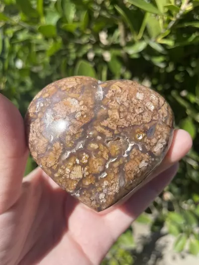 plant/Flower Agate Heart-0-thumbnail