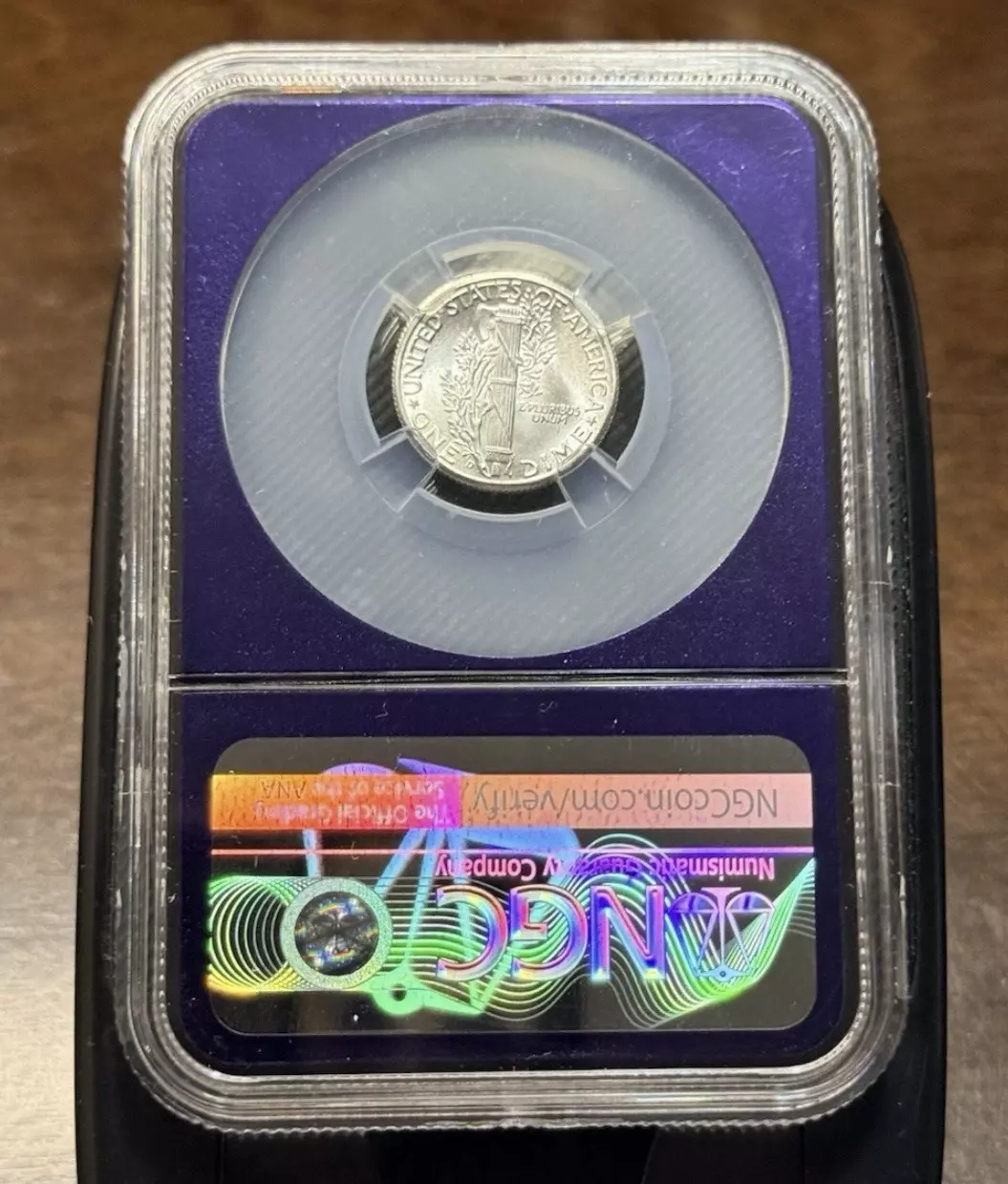 plant/1945-D Mercury Dime Silver ---- MS-66 NGC Graded Coin-1