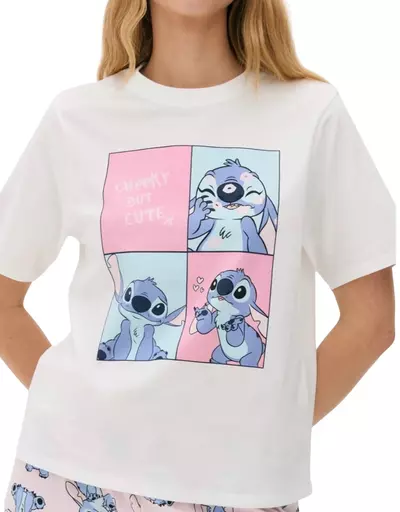 plant/Sz M Disney Lilo & Stitch Character Print Pajamas | Primark-2-thumbnail