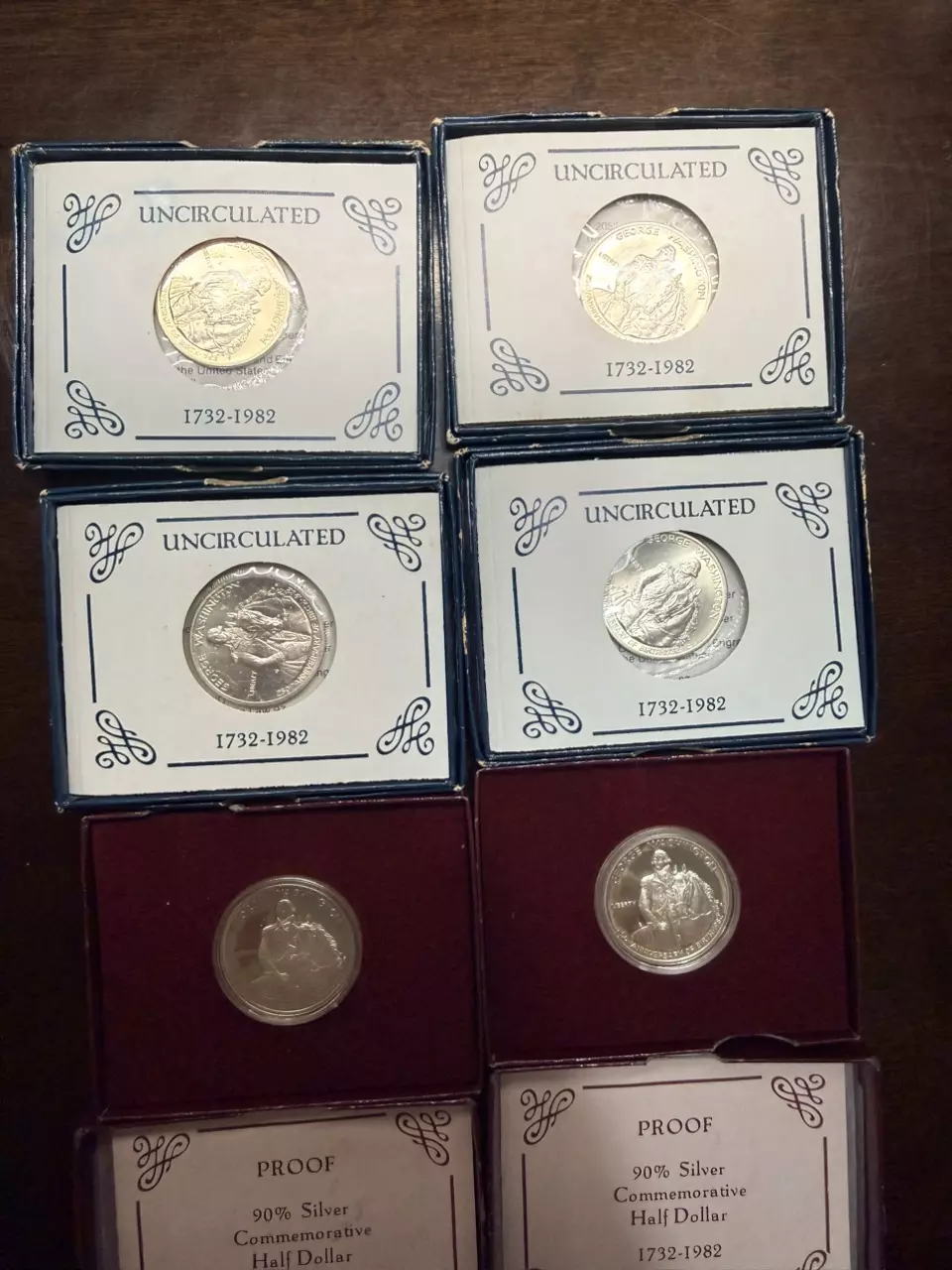 plant/82 Washington silver half dollar commem-0