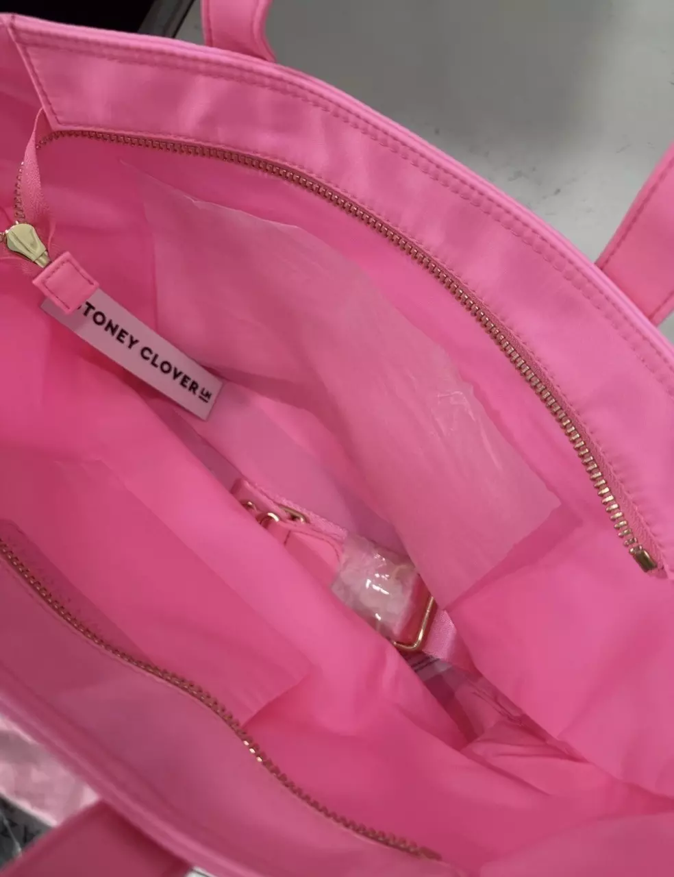 plant/Stoney Clover Lane Bubblegum Pink Mini Tote-1