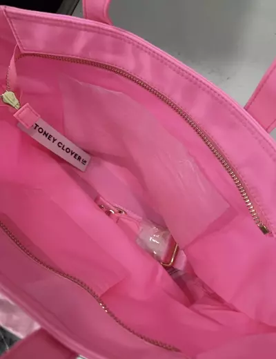 plant/Stoney Clover Lane Bubblegum Pink Mini Tote-1-thumbnail