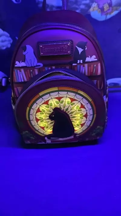 plant/Loungefly light up cat library ht bp-1-thumbnail