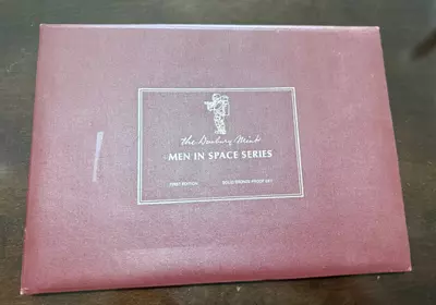 plant/Danbury Mint Men In Space Series - Bronze Proof Set 1st Edition 21 Coins-0-thumbnail