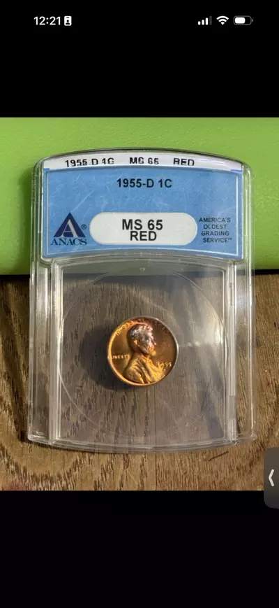 plant/1955-D LINCOLN WHEAT CENT TONER MS65RD-0-thumbnail
