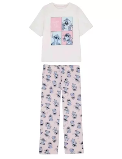 plant/Sz M Disney Lilo & Stitch Character Print Pajamas | Primark-1-thumbnail
