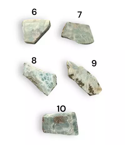 plant/$80 | 1 lb Lot of Larimar Slabs - wholesale value-2-thumbnail