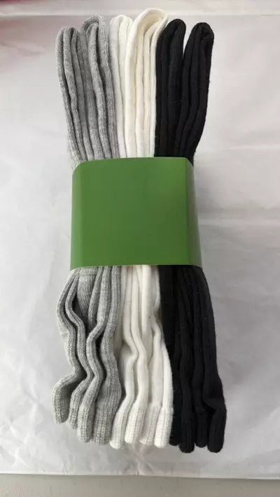 plant/Kate Spade 6 pairs of long socks black white and gray-1-thumbnail