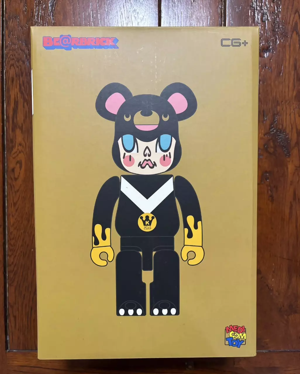 plant/Sealed 400% + 100% Bearbrck ~ Kennyswork Be@r brick Molly Bear Version Bearbrick-1