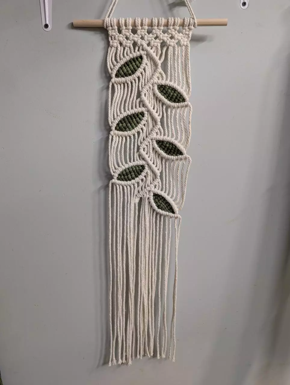 plant/Variegated falling leaf wall hanging-0