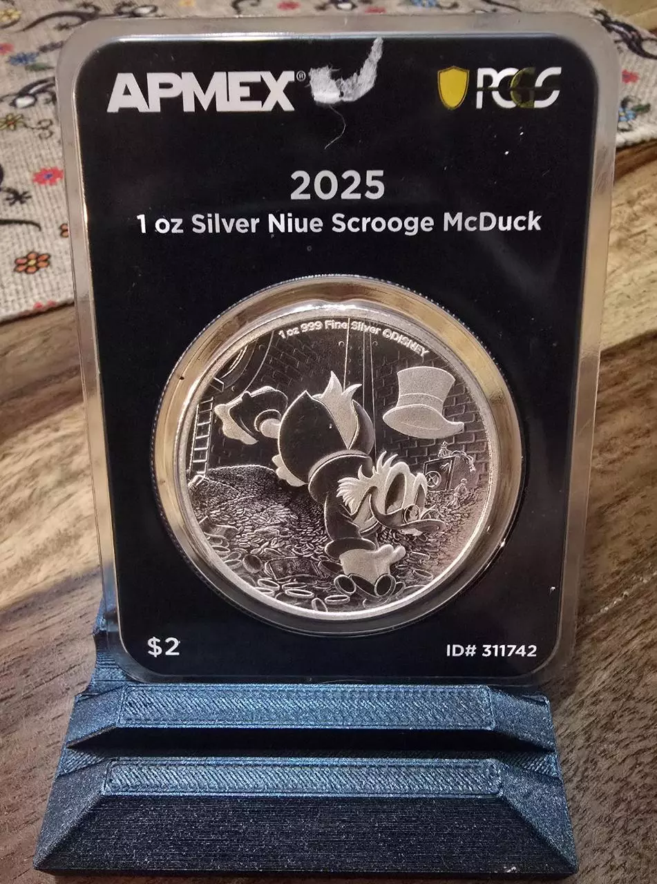 plant/Silver 1 Oz Scrooge Round-0