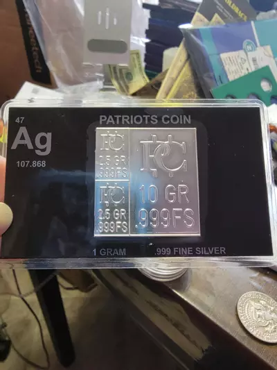 plant/15 Grain Divisible Silver Bar .999 Silver Bars-0-thumbnail