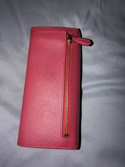 free_shipping/Hella fetch pink Prada clutch great condition-1-thumbnail