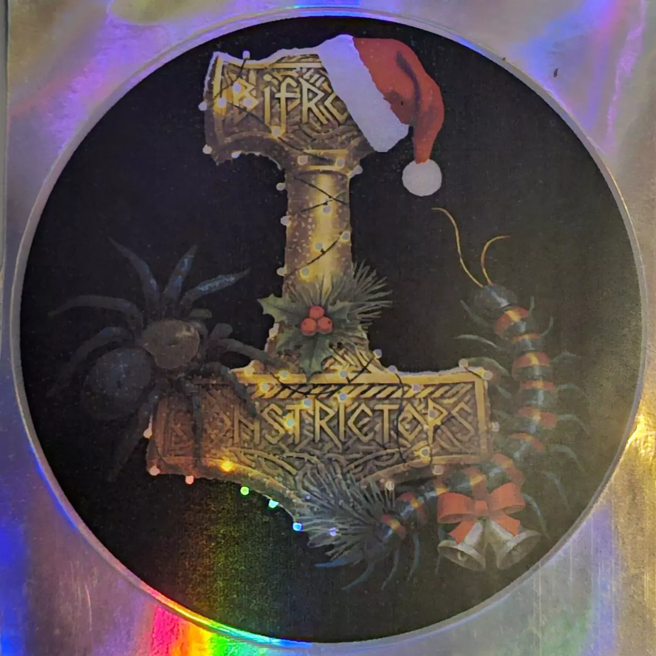 plant/Bifrost Constrictors Holographic 3" Bifrost Winter sticker-0