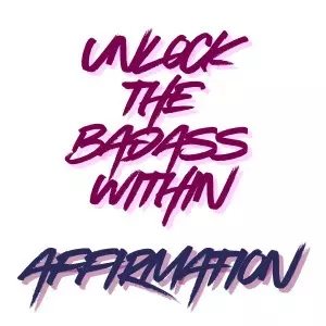 plant/Badass Affirmation Card-0