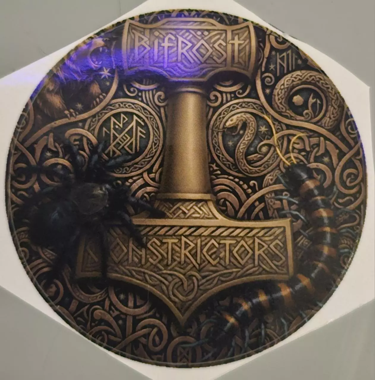 plant/Bifrost Constrictors Waterproof 2" brown sticker-0