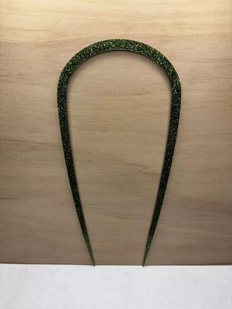 plant/2pk Dark Green Glitter 11” Wide Top Trellis-0