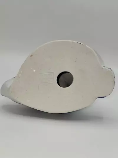 plant/Vintage Chinese Porcelain Laughing Buddha Budai Figurine Incense Holder-5-thumbnail