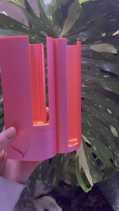 plant/Custom Heart shape holder for corm cups (many color options available)-3-thumbnail