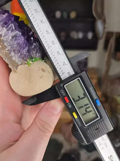 plant/Uruguay Amethyst Specimen Double Clay Crystal Buddy-2-thumbnail