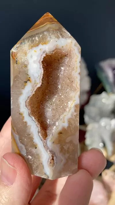 plant/Agate tower with druzy-1-thumbnail