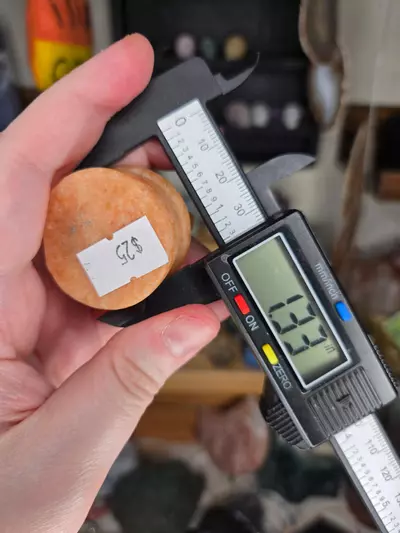 plant/Orange Calcite Mushroom Cottage Crystal Carving-4-thumbnail